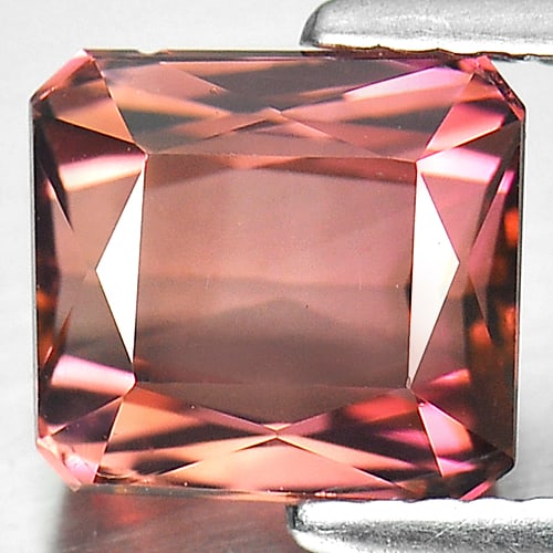 Pink Tourmaline 2.66 Ct. Octagon Shape 7.7 x 7 Mm. Natural Unheated Gemstone From Nigeria (1 of 3)