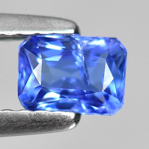 Violetish Blue Tanzanite 0.47 Ct. Octagon Shape 5.3 x 3.8 Mm. Natural Gemstone From Tanzania: Product ID: 807008072 Product Name: Natural Tanzanite Weight: 0.47 CT. Size: 5.3 x 3.8 x 2.7 MM. Shape: Octagon Color: Violetish Blue Clarity:SI Luster: Good Gems Origin: Tanzania Treatment: Heated Cr