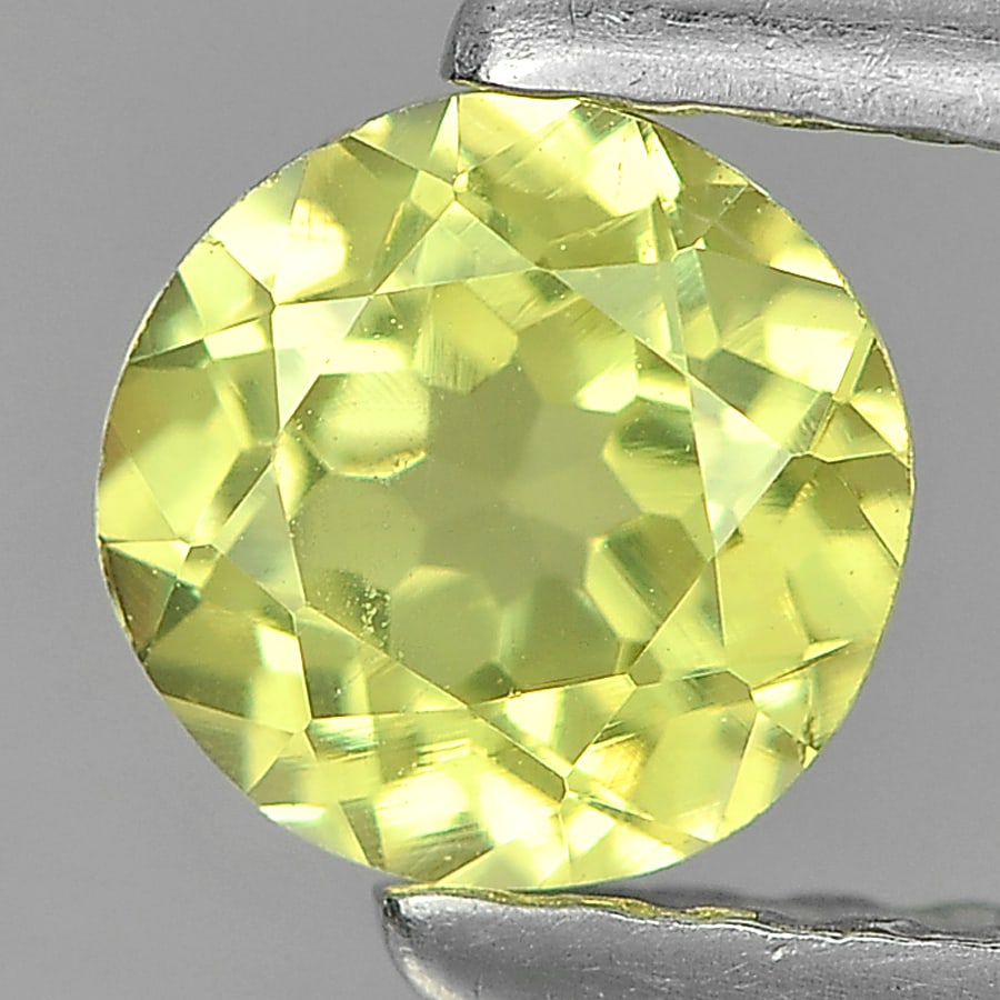 Natural Greenish Yellow Mali Garnet 0.49 Ct. Round Shape 5 Mm. Gemstone Unheated: Product ID: 802936148 Product Name: Natural Mali Garnet Weight: 0.49 CT. Size: 5 x 2.8 MM. Shape: Round Color: Yellow Clarity:VSI Luster: Very Good Gems Origin: Madagascar Treatment: Unheated Crystal 