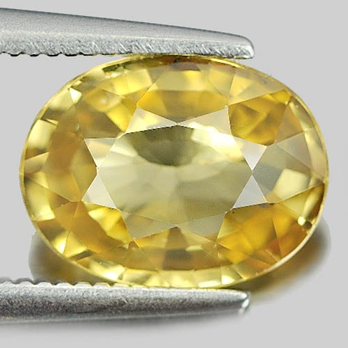 Yellow Zircon 2.91 Ct. Oval Shape 9.8 x 7.5 Mm. Natural Gemstone From Cambodia: Product ID: 807729072 Product Name: Natural Zircon Weight: 2.91 CT. Size: 9.8 x 7.5 x 3.8 MM. Shape: Oval Color: Yellow Clarity:VSI Luster: Good Gems Origin: Cambodia Treatment: Heated Crystal Structu