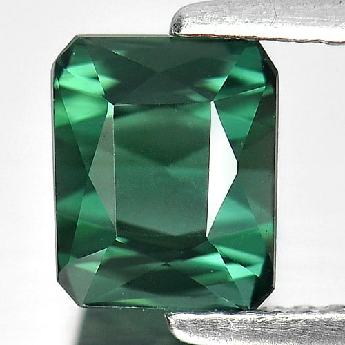 Natural Green Tourmaline 1.82 Ct. Clean Octagon Shape 6 x 7.2 Mm. Unheated Gemstone From Nigeria (1 of 3)