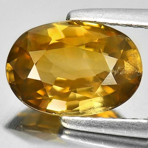 Yellow Zircon 3.07 Ct. Oval Shape Size 10 x 7 Mm. Natural Gemstone From Cambodia: Product ID: 807729108 Product Name: Natural Zircon Weight: 3.07 CT. Size: 10 x 7 x 4 MM. Shape: Oval Color: Yellow Clarity:VSI Luster: Good Gems Origin: Cambodia Treatment: Heated Crystal Structure: T
