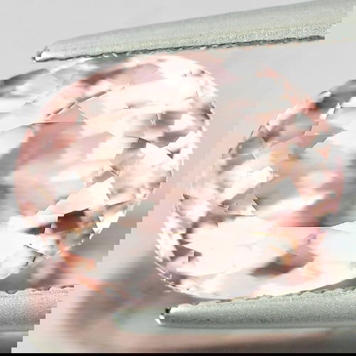 Natural Pink Morganite 3.47 Ct. VVS Oval Shape 11.1 x 8.4 Mm. Gemstone Unheated: Product ID: 816100777 Product Name: Natural Morganite Weight: 3.47 CT. Size: 11.1 x 8.4 x 6.1 MM. Shape: Oval Color: Pink Clarity:VVS Luster: Good Gems Origin: Brazil Treatment: Unheated Crystal Struc