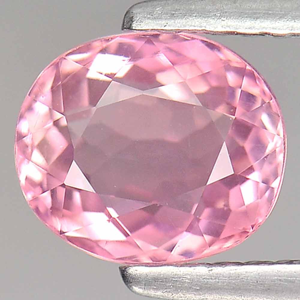 Pink Tourmaline 1.48 Ct. Oval Shape 7.4 x 6.4 Mm. Natural Unheated Gemstone From Nigeria (1 of 3)