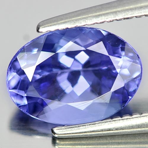 Natural Violetish Blue Tanzanite 1.49 Ct. VVS Oval Shape 8.5 x 6 Mm. Gemstone From Tanzania: Product ID: 807009002 / Product Name: Natural Tanzanite / Weight: 1.49 CT. / Size: 8.5 x 6 x 4.4 MM. / Shape: Oval / Color: Violetish Blue / Clarity:VVS / Luster: Good / Gems Origin: Tanzania / Treatm