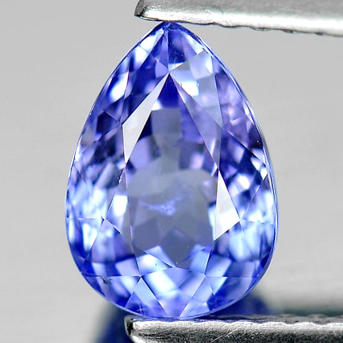 Natural Violetish Blue Tanzanite 1.45 Ct. Pear Shape 8.3 x 5.9 Mm. Gemstone From Tanzania: Product ID: 807004443 / Product Name: Natural Tanzanite / Weight: 1.45 CT. / Size: 8.3 x 5.9 x 4.5 MM. / Shape: Pear / Color: Blue / Clarity:VSI / Luster: Very Good / Gems Origin: Tanzania / Treatment