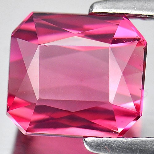 Natural Pink Tourmaline 3.37 Ct. Clean Octagon 8.2 x 7.4 Mm. Gemstone Unheated From Nigeria (1 of 3)