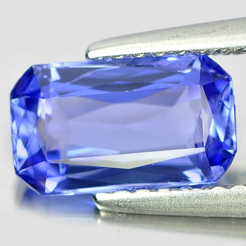 Violetish Blue Tanzanite 1.42 Ct. Octagon Shape 8.9 x 5.3 x 3.2 Mm. Natural Gemstone: Product ID: 807006132 / Product Name: Natural Tanzanite / Weight: 1.42 CT. / Size: 8.9 x 5.3 x 3.2 MM. / Shape: Octagon / Color: Violetish Blue / Clarity:VSI / Luster: Good / Gems Origin: Tanzania / T