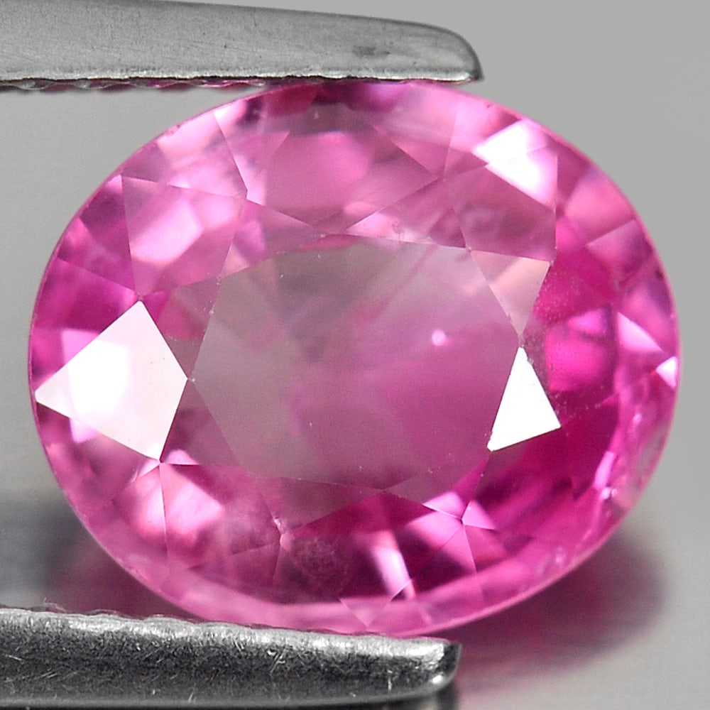 Natural Pink Sapphire 2.90 Ct. Oval Shape 9.4 x 8 Mm. Gemstone From Madagascar: Product ID: 806147099 / Product Name: Natural Pink Sapphire / Weight: 2.90 CT. / Size: 9.4 x 8 x 4.3 MM. / Shape: Oval / Color: Pink / Clarity:SI / Luster: Good / Gems Origin: Madagascar / Treatment: 