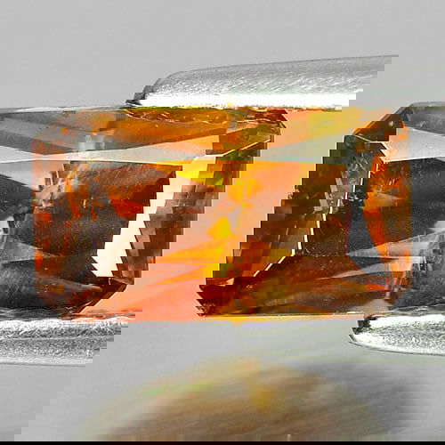 Certified Yellow Sphalerite 1.99 Ct. Octagon 5.36 x 9.41 Mm. Natural Gemstone Unheated (1 of 3)