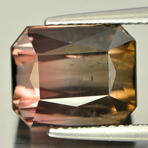 Bi Color Tourmaline 7.77 Ct. Octagon Shape 11.6 x 9.4 x 7.7 Mm. Natural Gemstone Unheated: Product ID: 807231863 / Product Name: Natural Tourmaline / Weight: 7.77 CT. / Size: 11.6 x 9.4 x 7.7 MM. / Shape: Octagon / Color: Bi Color / Clarity:SI / Luster: Good / Gems Origin: Nigeria / Treatme