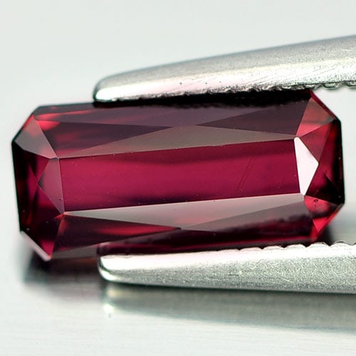 Purplish Pink Tourmaline 1.15 Ct. Octagon Shape 8.9 x 4.2 Mm. Natural Gemstone Unheated From Nigeria: Product ID: 807239650 Product Name: Natural Tourmaline Weight: 1.15 CT. Size: 8.9 x 4.2 x 3.2 MM. Shape: Octagon Color: Purplish Pink Clarity:VSI Luster: Good Gems Origin: Nigeria Treatment: Unheated 