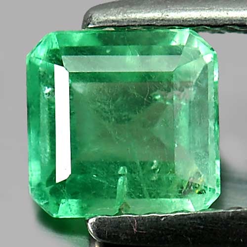 Green Emerald 0.91 Ct. Octagon Shape 6.1 x 5.9 Mm. Natural Gemstone From Columbia: Product ID: 802403497 Product Name: Natural Emerald Weight: 0.91 CT. Size: 6.1 x 5.9 x 3.5 MM. Shape: Octagon Color: Green Clarity:SI Luster: Good Gems Origin: Columbia Treatment: Unheated Crystal Str