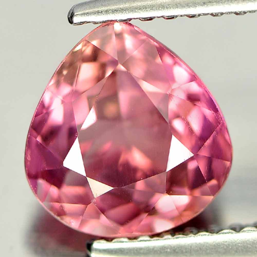 Pink Tourmaline 1.78 Ct. Pear Shape 8 x 7.6 Mm. Natural Unheated Gemstone From Nigeria: Product ID: 807249897 Product Name: Natural Tourmaline Weight: 1.78 CT. Size: 8 x 7.6 x 4.8 MM. Shape: Pear Color: Pink Clarity:VSI Luster: Good Gems Origin: Nigeria Treatment: Unheated Crystal Struct
