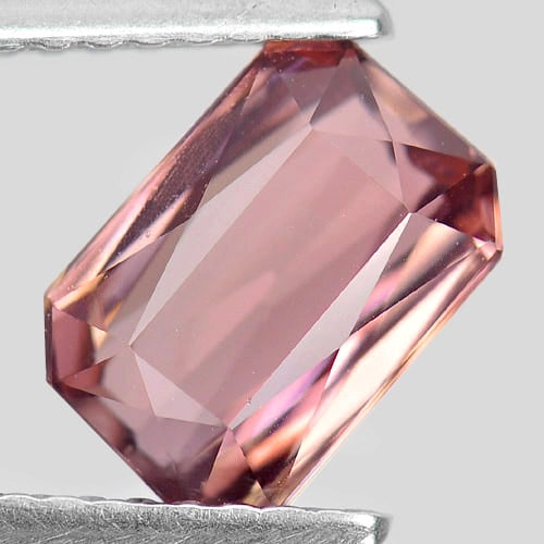 Purplish Pink Tourmaline 1.72 Ct. VVS Octagon Shape 8.3 x 5.6 Mm. Natural Gemstone From Nigeria (1 of 3)