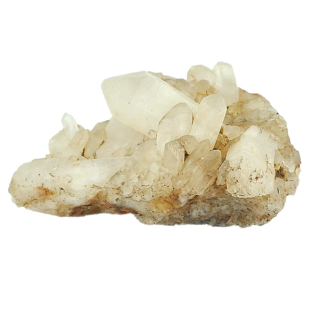 Natural White Quartz Rough 575 Ct. Collection From Underground Gemstone Unheated: Product ID: 815501993 Product Name: Natural Quartz Weight: 575.00 CT. Size: 75 x 58 x 31 MM. Shape: Rough Color: White Clarity:Semi - Transparent Luster: Good Gems Origin: Thailand Treatment: Unheated