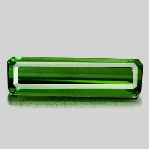Natural Green Tourmaline 0.99 Ct. Clean Octagon Shape 11.4 x 3.3 Mm. Gemstone Unheated From Nigeria: Product ID: 807245655 Product Name: Natural Tourmaline Weight: 0.99 CT. Size: 11.4 x 3.3 x 2.6 MM. Shape: Octagon Color: Green Clarity:IF Luster: Very Good Gems Origin: Nigeria Treatment: Unheated Cry