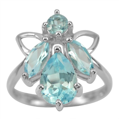 Natural Swiss Blue Topaz 925 Sterling Silver Ring Jewelry 3.79 G. Size 7: Product ID: 281110004 Product Type: 925 Sterling Silver Fine Jewelry Jewelry Weight: 3.79 Grams. Ring Size: 7 Resizable(Fee) Gemstones Color: Blue Metal: Solid Silver 92.5%. Gemstone Detail: Pear Swis