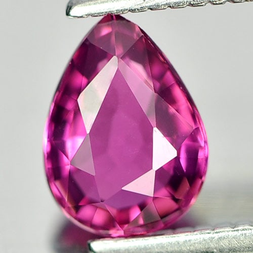 Pink Tourmaline 0.68 Ct. VVS Pear Shape 6.8 x 5 Mm. Natural Gemstone Unheated From Nigeria (1 of 3)