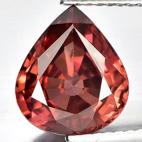 Imperial Zircon 3.86 Ct. VS Pear Shape 10.3 x 9 Mm. Natural Gemstone Unheated From Tanzania: Product ID: 807719020 Product Name: Natural Zircon Weight: 3.86 CT. Size: 10.3 x 9 x 4.7 MM. Shape: Pear Color: Imperial Clarity:VS Luster: Very Good Gems Origin: Tanga Tanzania Treatment: Unheated Cr