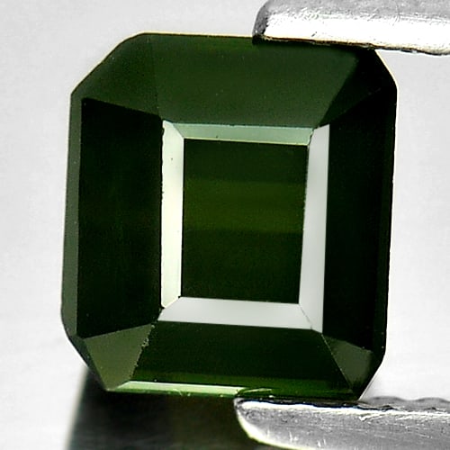 Natural Green Tourmaline 1.76 Ct. Octagon Shape 6.7 x 6.2 Mm. Gemstone From Nigeria: Product ID: 807249657 Product Name: Natural Tourmaline Weight: 1.76 CT. Size: 6.7 x 6.2 x 5.2 MM. Shape: Octagon Color: Green Clarity:VSI Luster: Good Gems Origin: Nigeria Treatment: Unheated Crystal 