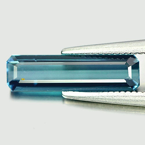 Natural Blue Indicolite Tourmaline 1.32 Ct. Octagon Shape 13.9 x 3.8 Mm. Unheated Gemstone From: Product ID: 807246584 Product Name: Natural Tourmaline Weight: 1.32 CT. Size: 13.9 x 3.8 x 2.5 MM. Shape: Octagon Color: Blue Indicolite Clarity:VSI Luster: Very Good Gems Origin: Nigeria Treatment: U