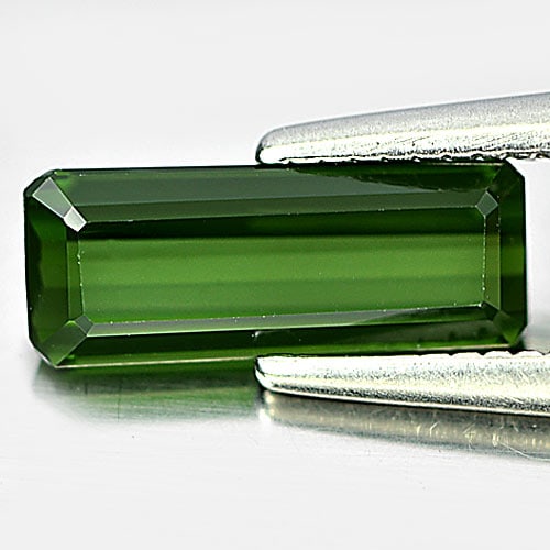 Green Tourmaline 1.01 Ct. Clean Octagon Shape 9.7 x 3.8 Mm. Natural Unheated Gemstone From Nigeria: Product ID: 807248536 Product Name: Natural Tourmaline Weight: 1.01 CT. Size: 9.7 x 3.8 x 2.8 MM. Shape: Octagon Color: Green Clarity:VSI Luster: Good Gems Origin: Nigeria Treatment: Unheated Crystal 