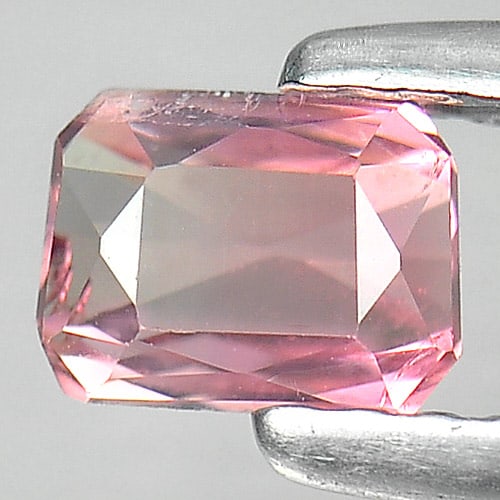 Natural Pink Tourmaline 0.57 Ct. Octagon Shape 5 x 3.9 Mm. Unheated Gemstone From Nigeria (1 of 3)