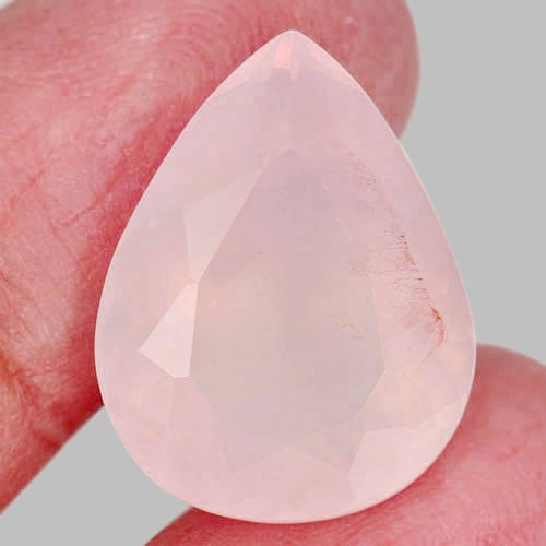 Natural Rose Pink Quartz 14.11 Ct. Pear Shape 20.1 x 15.5 Mm. Gemstone From Brazil: Product ID: 805525044 Product Name: Natural Quartz Weight: 14.11 CT. Size: 20.1 x 15.5 x 9 MM. Shape: Pear Color: Rose Pink Clarity:VSI Luster: Very Good Gems Origin: Brazil Treatment: Unheated Crysta