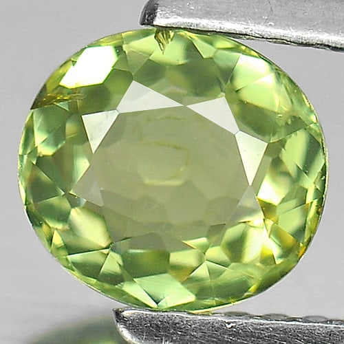 Natural Green Tourmaline 1.13 Ct. Oval Shape 6.7 x 6 Mm. Gemstone From Nigeria: Product ID: 807234753 Product Name: Natural Tourmaline Weight: 1.13 CT. Size: 6.7 x 6 x 3.6 MM. Shape: Oval Color: Green Clarity:VSI Luster: Good Gems Origin: Nigeria Treatment: Unheated Crystal Struc
