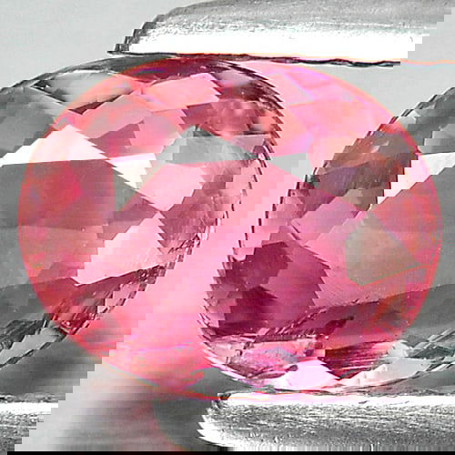 Pink Tourmaline 0.70 Ct. Oval Shape 6.8 x 5.6 Mm. Natural Unheated Gemstone From Nigeria (1 of 3)