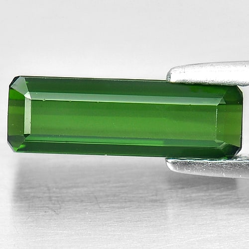 Natural Green Tourmaline 1.92 Ct. Octagon Shape 13.2 x 4.4 Mm. Gemstone From Nigeria: Product ID: 807242263 Product Name: Natural Tourmaline Weight: 1.92 CT. Size: 13.2 x 4.4 x 3.2 MM. Shape: Octagon Color: Green Clarity:VSI Luster: Good Gems Origin: Nigeria Treatment: Unheated Crystal