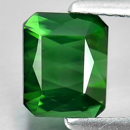 Natural Green Tourmaline 1.41 Ct. Octagon Shape 6.8 x 5.6 Mm. Gemstone Unheated: Product ID: 807242184 Product Name: Natural Tourmaline Weight: 1.41 CT. Size: 6.8 x 5.6 x 4.3 MM. Shape: Octagon Color: Green Clarity:VSI Luster: Good Gems Origin: Nigeria Treatment: Unheated Crystal 