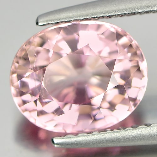 Natural Pink Tourmaline 2.33 Ct. Oval Shape 8.8 x 7 Mm. Gemstone From Nigeria (1 of 3)