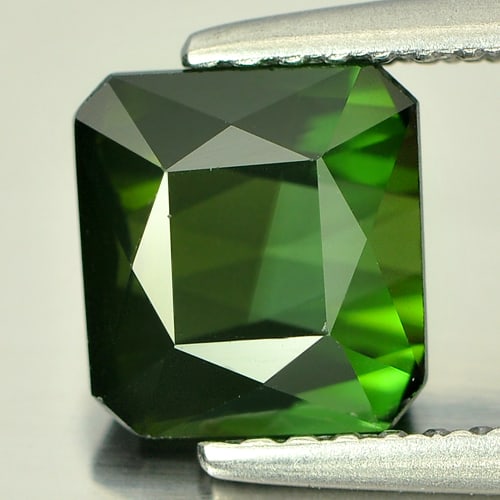 Natural Green Tourmaline 1.78 Ct. VVS Octagon Shape 7.1 x 6.6 Mm. Gemstone Unheated From Nigeria: Product ID: 807240976 Product Name: Natural Tourmaline Weight: 1.78 CT. Size: 7.1 x 6.6 x 4.5 MM. Shape: Octagon Color: Green Clarity:VVS Luster: Good Gems Origin: Nigeria Treatment: Unheated Crystal 