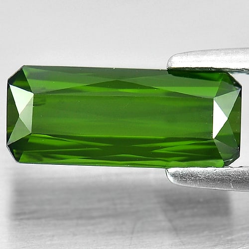 Natural Green Tourmaline 1.89 Ct. Octagon Shape 11.9 x 5 Mm. Gemstone Unheated From Nigeria: Product ID: 807242230 Product Name: Natural Tourmaline Weight: 1.89 CT. Size: 11.9 x 5 x 3.8 MM. Shape: Octagon Color: Green Clarity:VSI Luster: Good Gems Origin: Nigeria Treatment: Unheated Crystal S