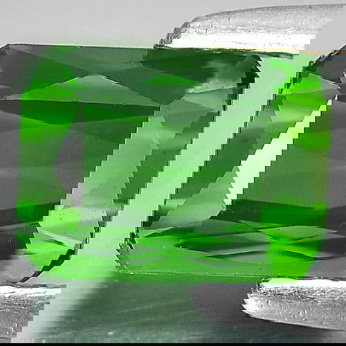 Natural Green Tourmaline 1.15 Ct. VVS Octagon Shape 6.9 x 5.2 Mm. Gemstone Unheated From Nigeria (1 of 3)