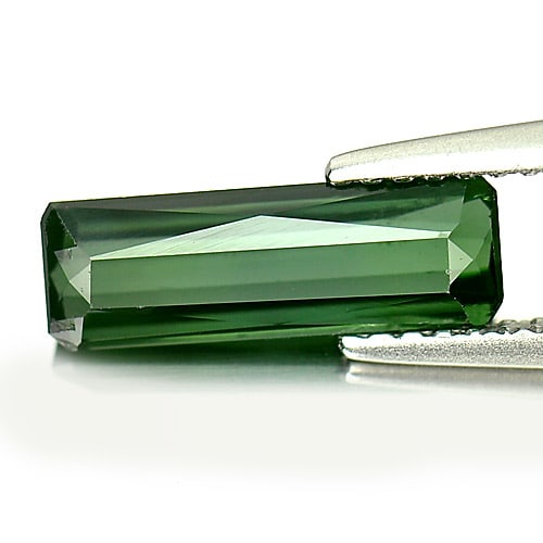 Natural Green Tourmaline 1.54 Ct. Octagon Shape 12.2 x 4.2 Mm. Unheated Gemstone From Nigeria: Product ID: 807245606 Product Name: Natural Tourmaline Weight: 1.54 CT. Size: 12.2 x 4.2 x 3 MM. Shape: Octagon Color: Green Clarity:VSI Luster: Good Gems Origin: Nigeria Treatment: Unheated Crystal S