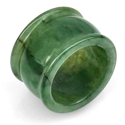 Natural Green Jade 53.15 Ct. Round Shape Ring Size 9.5: Product ID: 819807749 Product Name: Natural Jade Weight: 53.15 CT. Size: 26 x 19 x 16 MM. Shape: See As On Picture Color: Green Clarity:Opaque Luster: Good Gems Origin: Thailand Treatment: Unheated Cr
