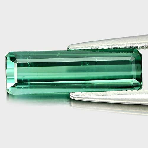 Natural Green Tourmaline 2.07 Ct. Octagon Shape 14.8 x 4.7 Mm. Unheated Gemstone From Nigeria: Product ID: 807246686 Product Name: Natural Tourmaline Weight: 2.07 CT. Size: 14.8 x 4.7 x 3.1 MM. Shape: Octagon Color: Green Clarity:VSI Luster: Good Gems Origin: Nigeria Treatment: Unheated Crystal