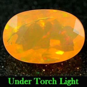 Natural Multi Color Opal 1.84 Ct. Oval Shape 10.8 x 7.2 Mm. Unheated Gemstone: Product ID: 818709489 Product Name: Natural Opal Weight: 1.84 CT. Size: 10.8 x 7.2 x 5.1 MM. Shape: Oval Color: Multi Color Clarity:Semi - Transparent Luster: Good Gems Origin: Ethiopia Treatment: Unh