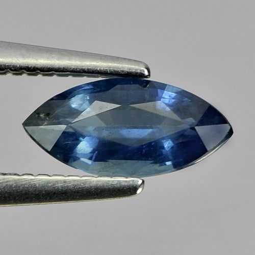 Natural Blue Sapphire 0.68 Ct. Marquise Shape 8.4 x 4.1 Mm. Gemstone From Thailand (1 of 3)