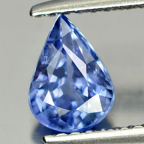 Certified Natural Unheated Blue Sapphire 1.00 Ct. Pear Shape 7.16 x 5.15 Mm. Gemstone From (1 of 3)