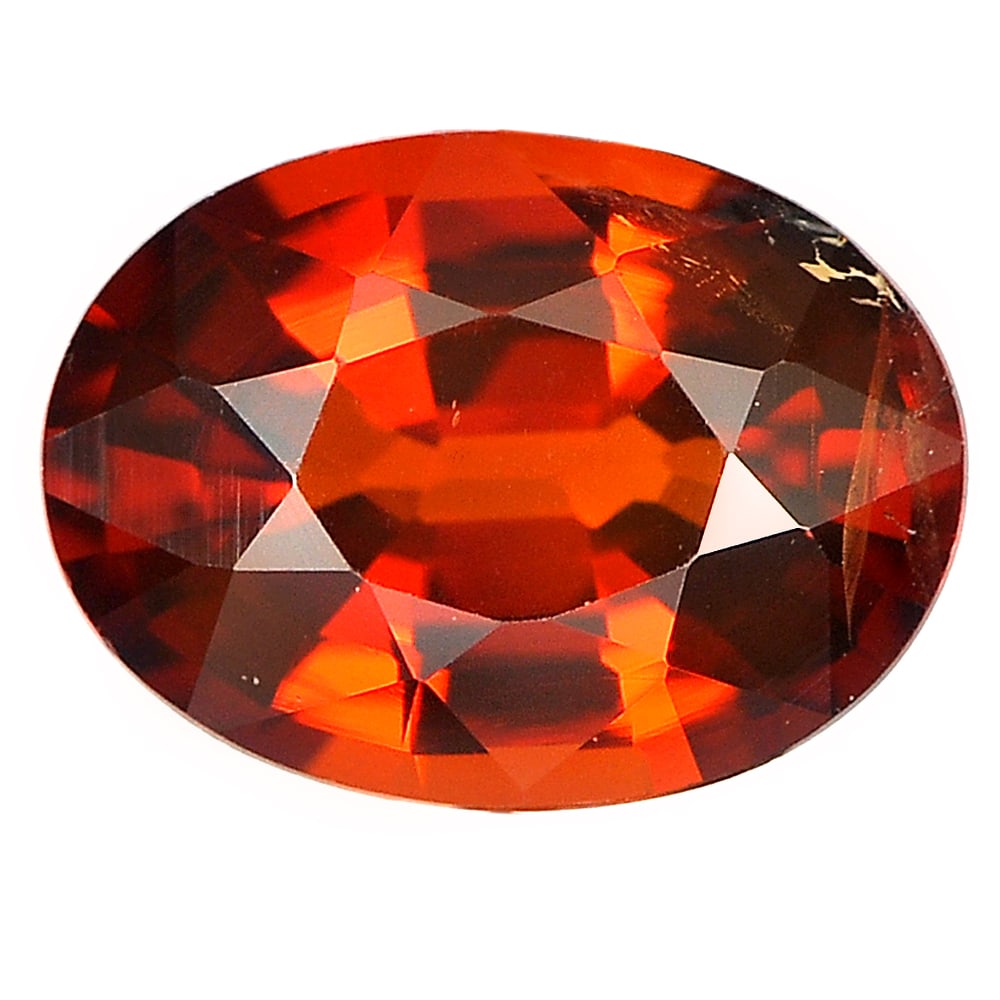 Natural Reddish Orange Spessartine Garnet 1.05 Ct. Oval Shape 7 x 5.3 Mm. Gemstone From Nigeria: Product ID: 802936320 Product Name: Natural Spessartine Weight: 1.05 CT. Size: 7 x 5.3 x 3.3 MM. Shape: Oval Color: Orange Clarity:VSI Luster: Good Gems Origin: Nigeria Treatment: Unheated Crystal Str