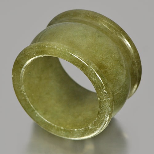 Natural Green Jade 53.28 Ct. Round Ring Size 9.5 Gemstone From Thailand: Product ID: 819808778 Product Name: Natural Jade Weight: 53.28 CT. Size: 26 x 19 x 16 MM. Shape: See As On Picture Color: Green Clarity:Opaque Luster: Good Gems Origin: Thailand Treatment: Unheated Cr