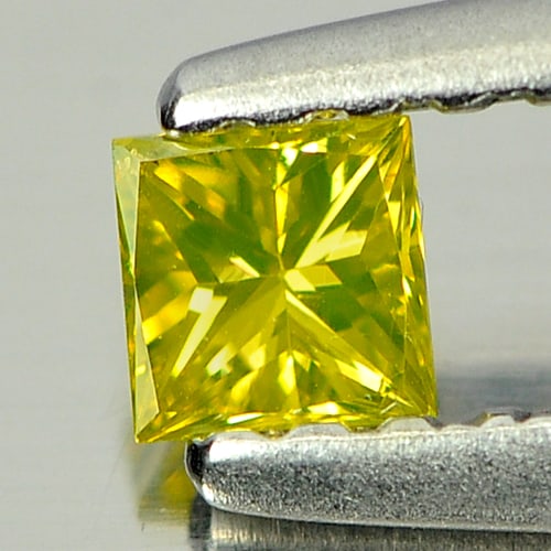 Natural Loose Diamond Yellow 0.13 Ct. Square Princess Cut 2.9 Mm. From Belgium: Product ID: 802103869 Product Name: Natural Enhanced Diamond Weight: 0.13 CT. Size: 2.9 x 2.9 x 2 MM. Shape: Square Princess Cut Color: Yellow Clarity:SI1 Luster: Scintillating Gems Origin: Belgium Tr