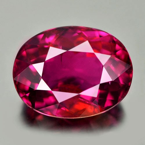 Natural Pink Tourmaline 3.00 Ct. Oval Shape 12 x 7.9 Mm. Gemstone Unheated From Nigeria (1 of 3)