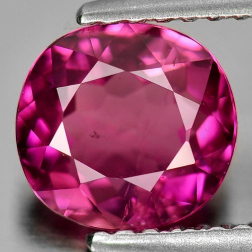 Natural Pink Tourmaline 1.45 Ct. Oval Shape 7.2 x 6.8 Mm. Unheated Gemstone From Nigeria (1 of 3)