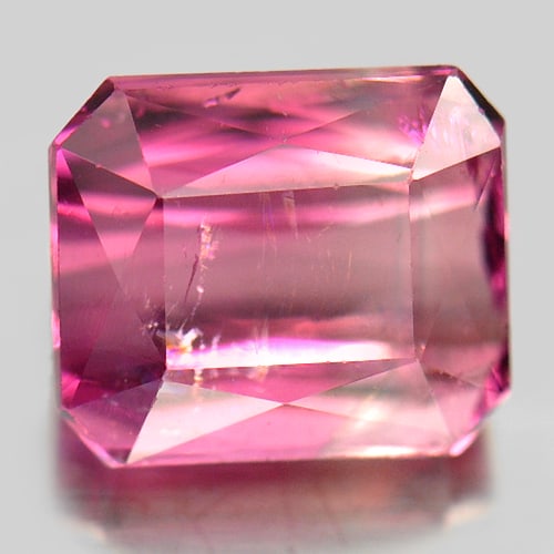 Natural Pink Tourmaline 1.47 Ct. Octagon Shape 6.5 x 5.6 Mm. Gemstone From Nigeria (1 of 3)