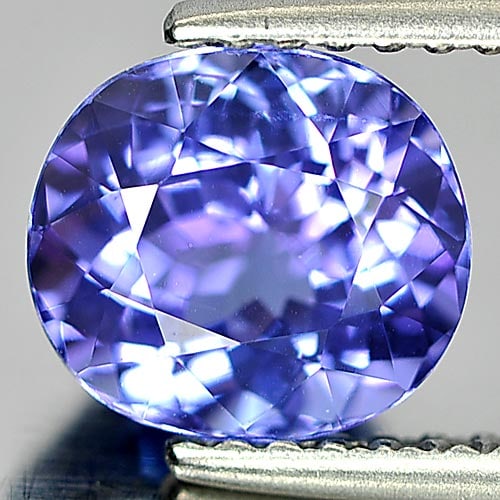 Violetish Blue Tanzanite 1.73 Ct. VVS Oval Shape 7.5 x 6.8 Mm. Natural Gemstone From Tanzania: Product ID: 807006628 / Product Name: Natural Tanzanite / Weight: 1.73 CT. / Size: 7.5 x 6.8 x 4.8 MM. / Shape: Oval / Color: Violetish Blue / Clarity:VVS / Luster: Very Good / Gems Origin: Tanzania /